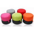 Design original dupla camadas fezes coloridas beanbag